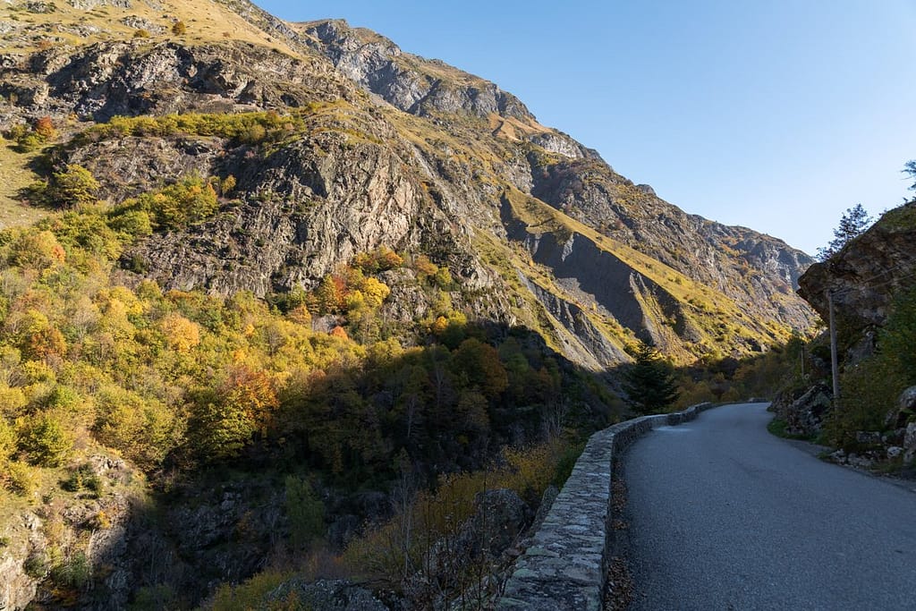 Langs de D922 richting Cirque de Troumouse