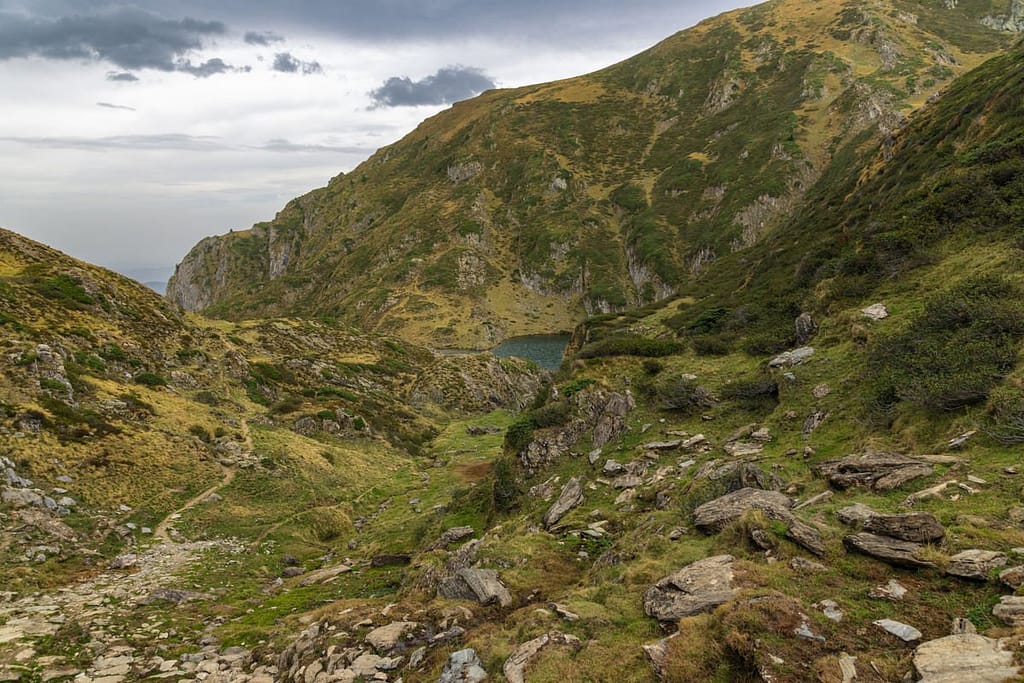 Wandeling naar Etang de Eychelle vanag Col de la Core