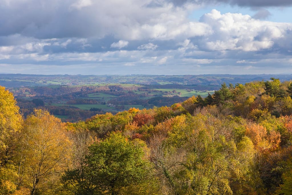 Herfstkleuren departement de Lot