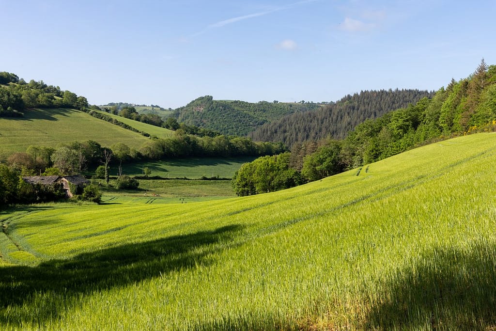Uitzicht langs wandelroute Seintier de deux Puechs