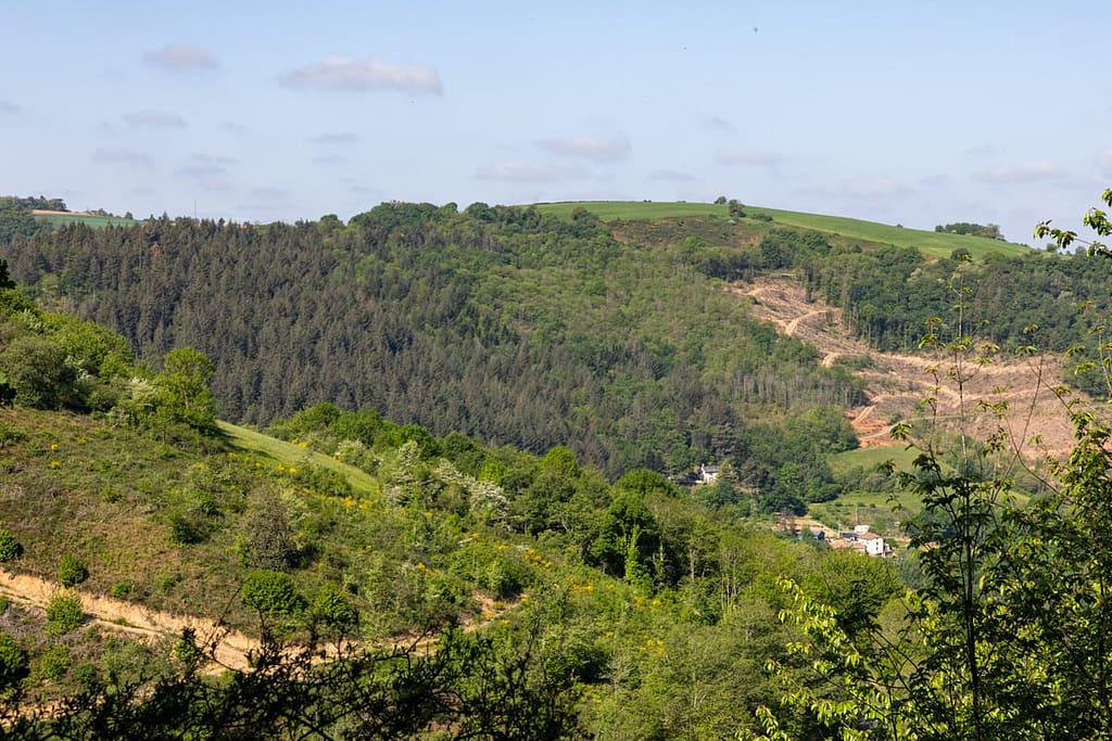 Uitzicht langs wandelroute Seintier de deux Puechs