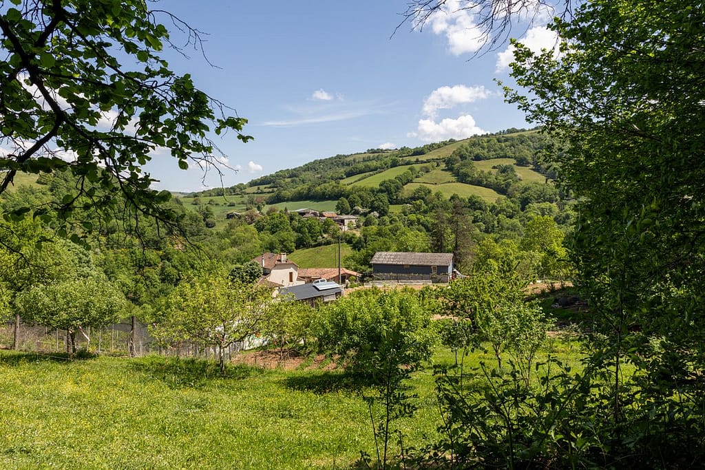 Uitzicht langs wandelroute Seintier de deux Puechs