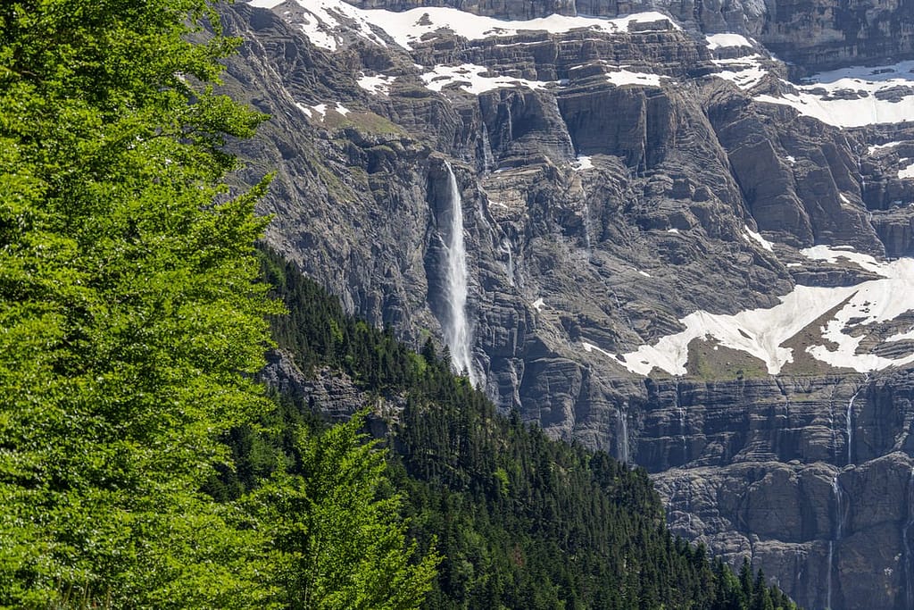 Uitzicht wandeling naar Cirque de Gavarnie