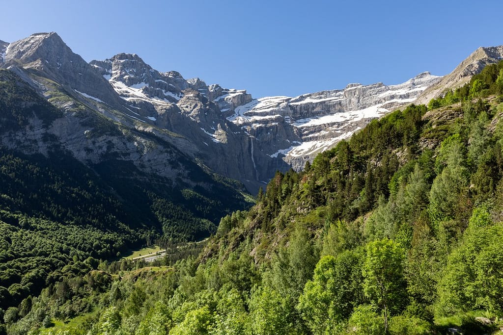 Uitzicht wandeling naar Cirque de Gavarnie