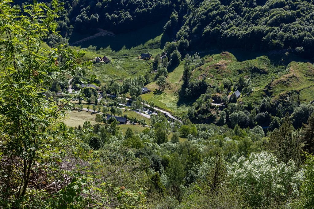 Uitzicht wandeling naar Cirque de Gavarnie