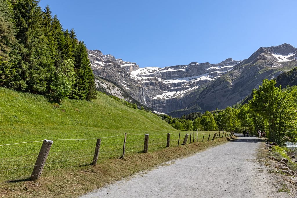 Uitzicht wandeling naar Cirque de Gavarnie
