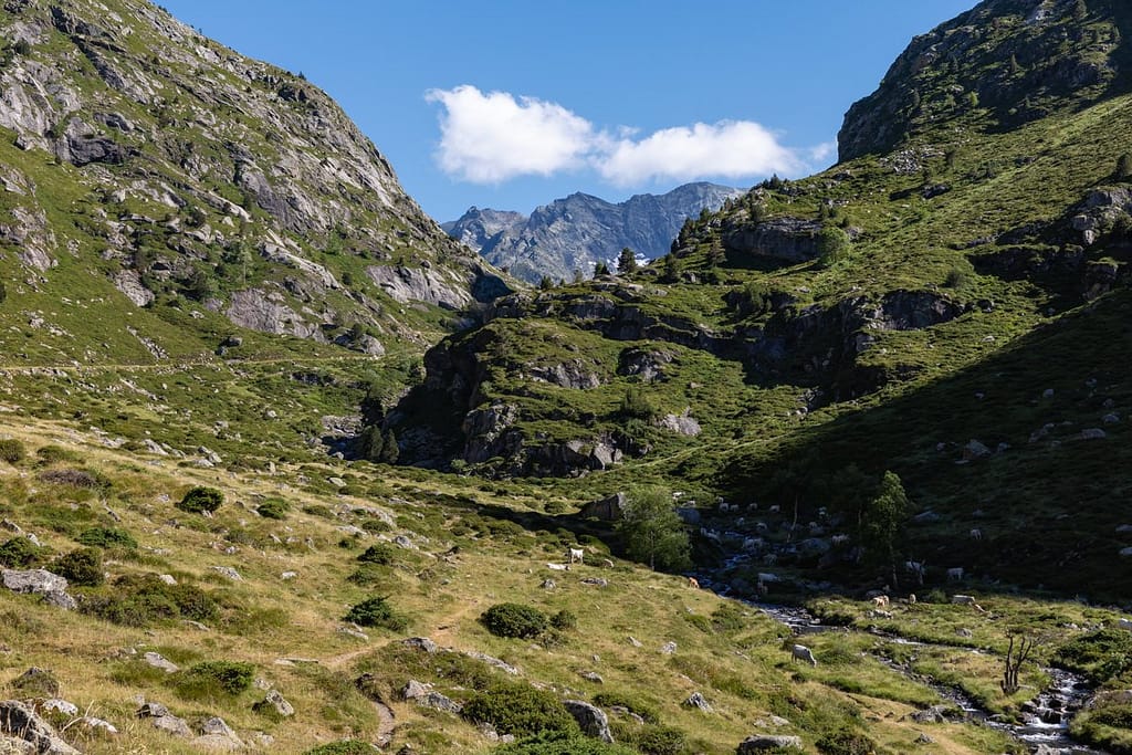Vallée de Soulcem uitzicht