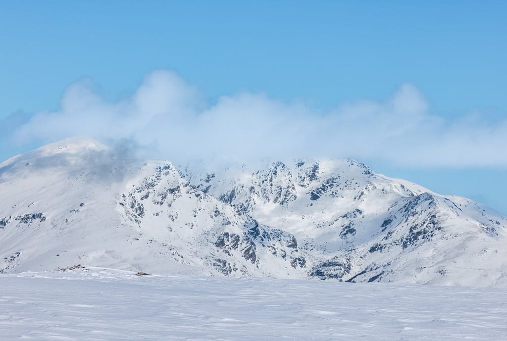 Uitzicht wandeling op Plateau de Beille in de Pyreneeën