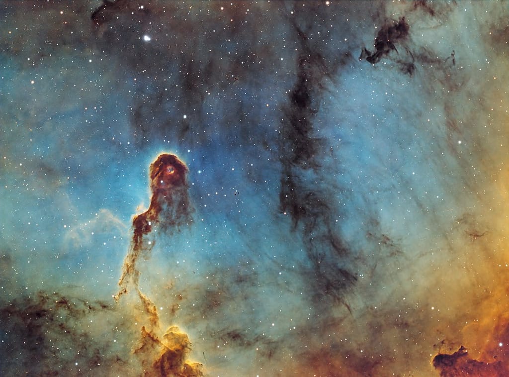 Elephants Trunk Nebula in SHO