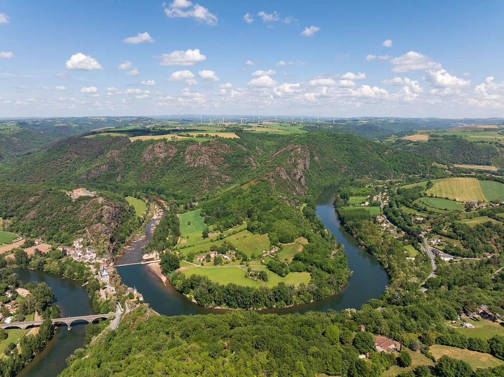 Uitzicht over de Vallée du Tarn