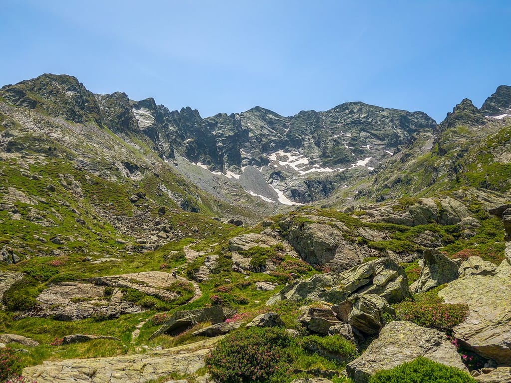 Uitzicht bij Vallée de Soulcem