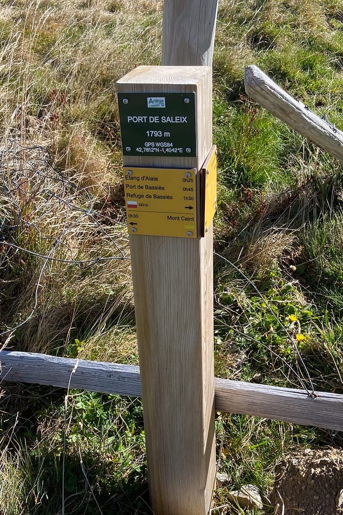 Wandeling naar Port de Saleix, Étang d'Alate en Port de Bassies in de Pyreneeën (15)