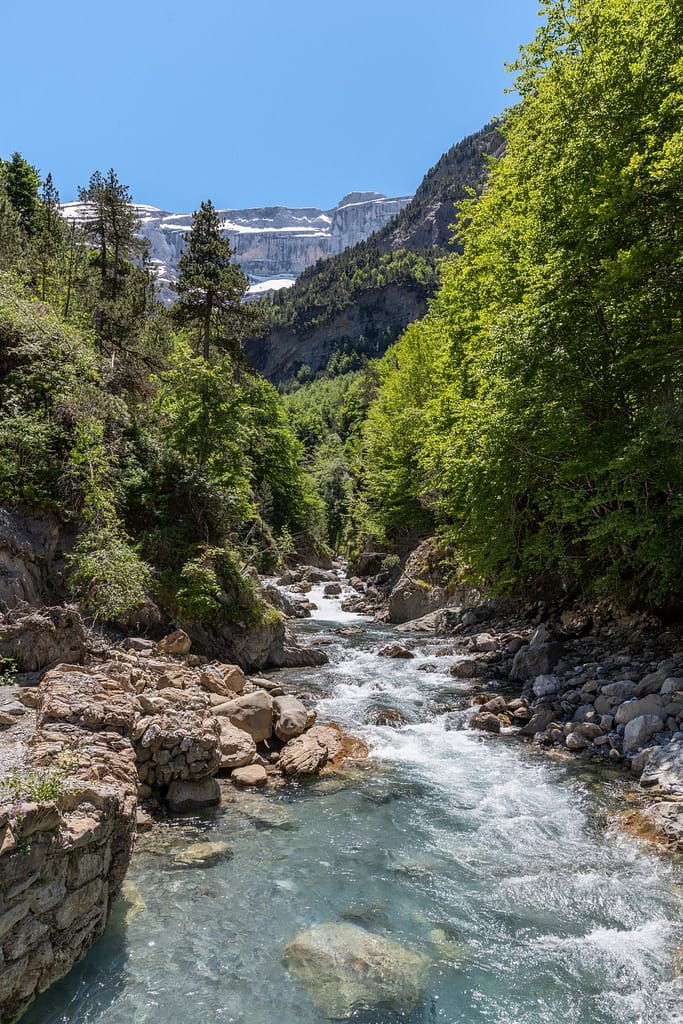 Uitzicht wandeling naar Cirque de Gavarnie