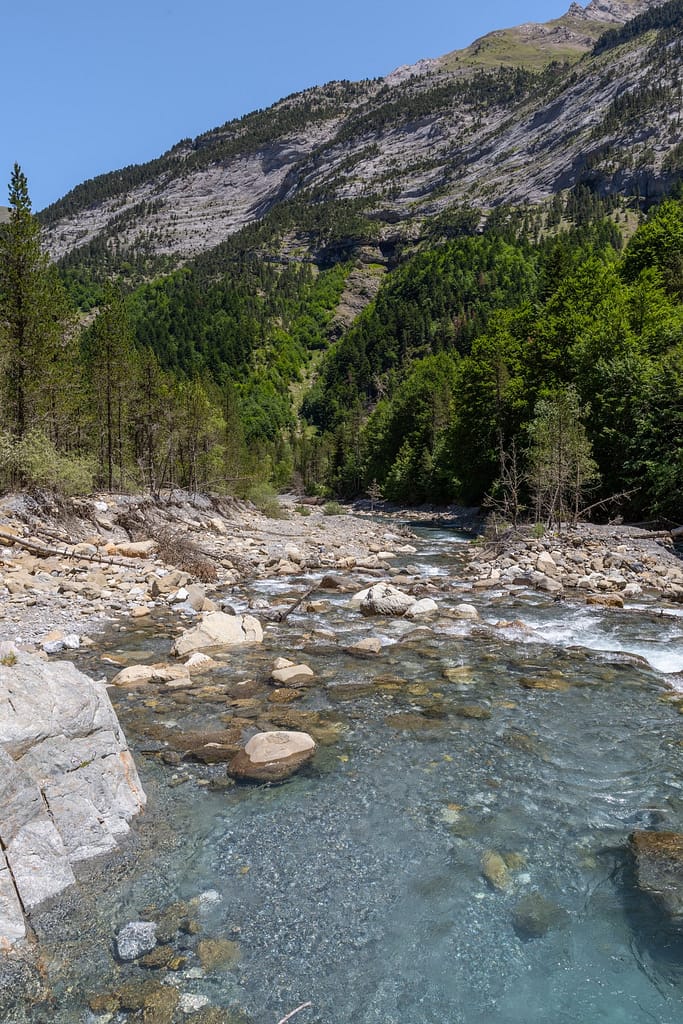 Uitzicht wandeling naar Cirque de Gavarnie